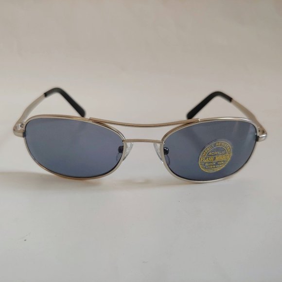 by De'Vons Optics Inc. Est. Sine 1983 Other - NWT Ture Vintage 90's Rectangle Metal Sport Sunglasses (S.Siver)